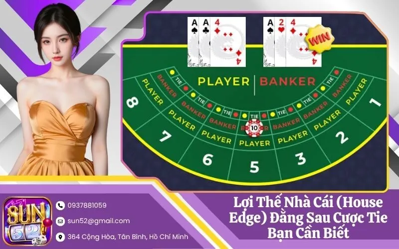Lợi Thế Nhà Cái (House Edge) Đằng Sau Cược Tie Bạn Cần Biết