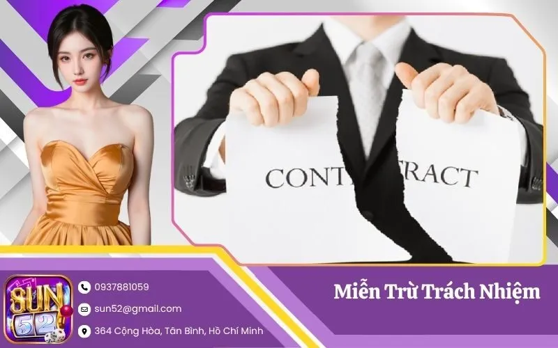 Miễn Trừ Trách Nhiệm
