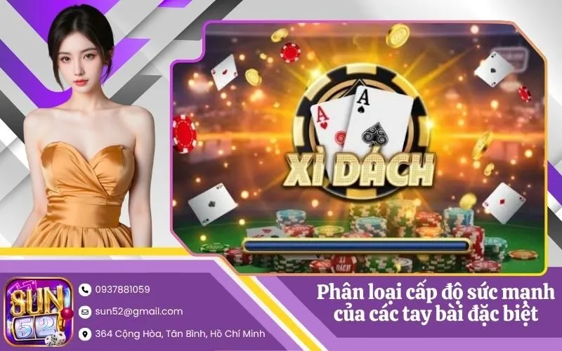 Phân loại cấp độ sức mạnh của các tay bài đặc biệt