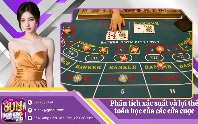 Phân tích xác suất và lợi thế toán học của các cửa cược