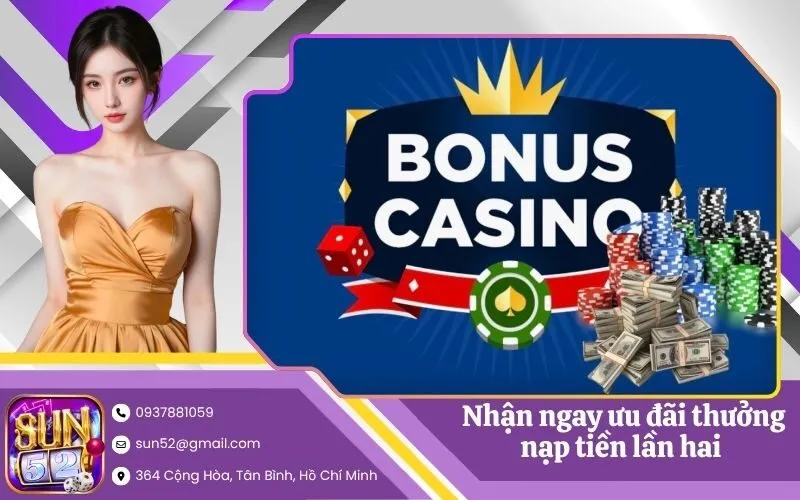 Thưởng nạp tiền lần hai